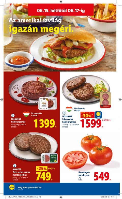 LIDL akciós újság