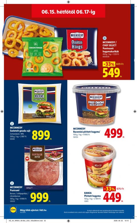 LIDL akciós újság