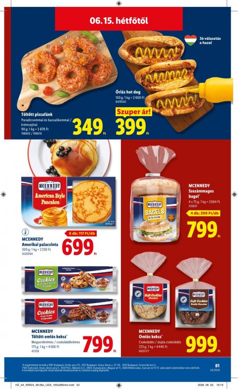 LIDL akciós újság