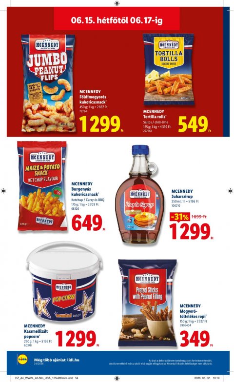 LIDL akciós újság