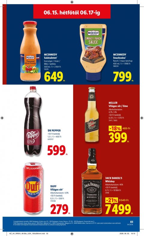 LIDL akciós újság