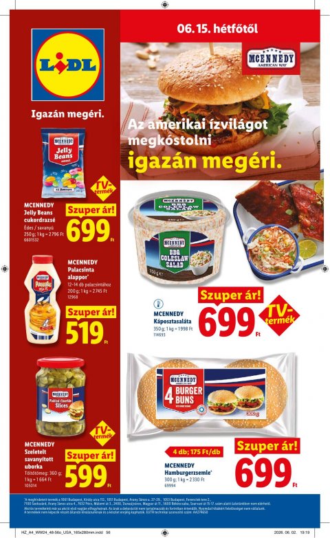 LIDL akciós újság