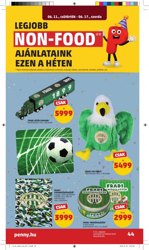 PENNY akciós újság