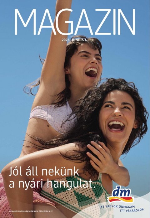 DM DROGERIE MARKT akciós újság od 4. 6. 2026 do 17. 6. 2026