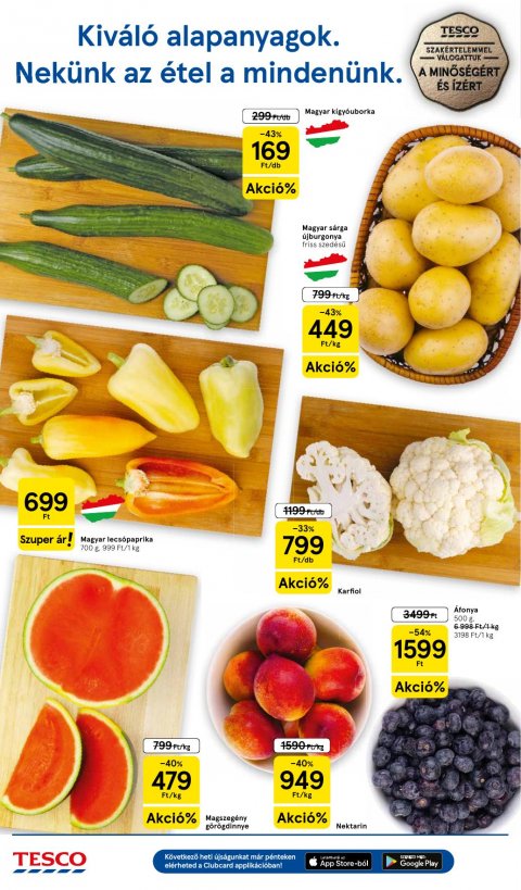 TESCO Hipermarket akciós újság