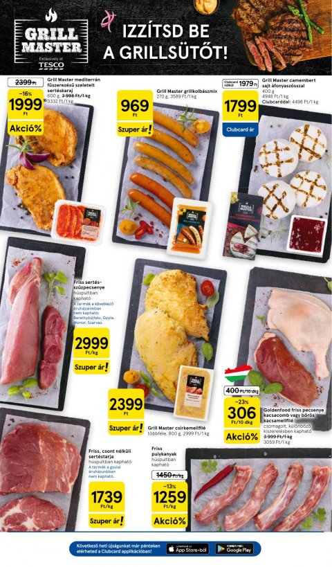TESCO Hipermarket akciós újság
