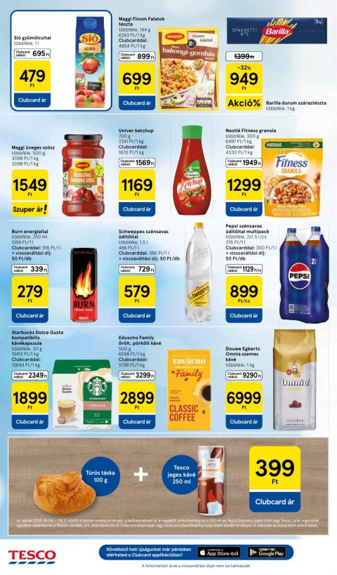 TESCO Hipermarket akciós újság