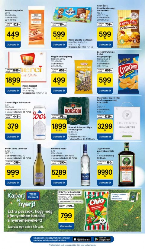 TESCO Hipermarket akciós újság