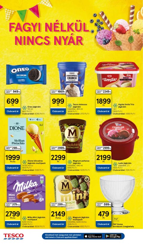 TESCO Hipermarket akciós újság