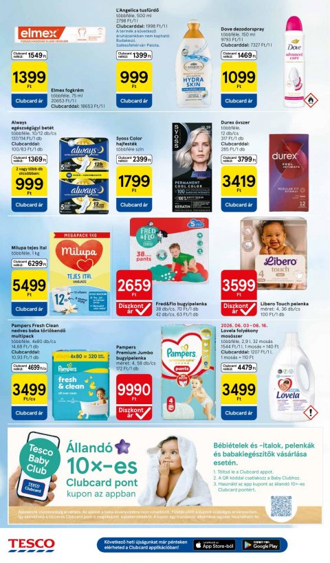 TESCO Hipermarket akciós újság