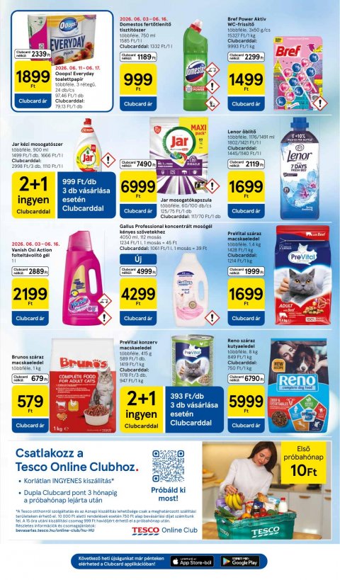 TESCO Hipermarket akciós újság