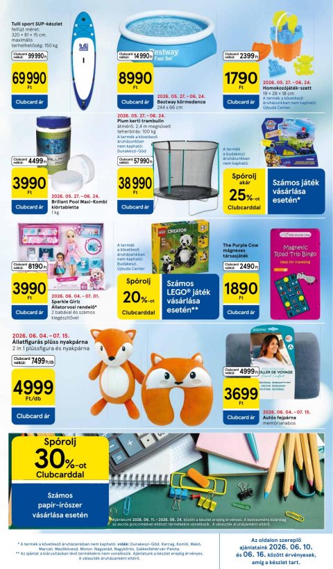 TESCO Hipermarket akciós újság