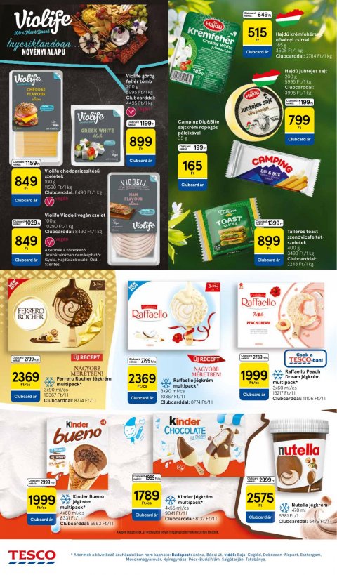 TESCO Hipermarket akciós újság