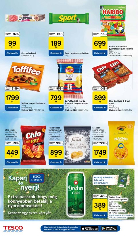 TESCO Hipermarket akciós újság
