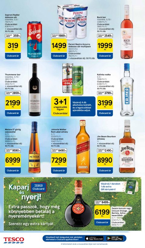 TESCO Hipermarket akciós újság