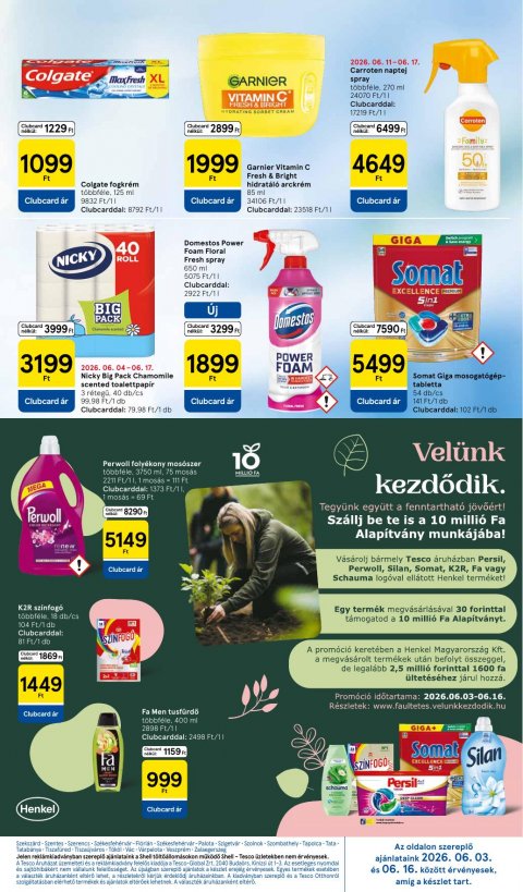 TESCO Hipermarket akciós újság