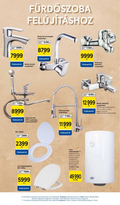TESCO Hipermarket akciós újság