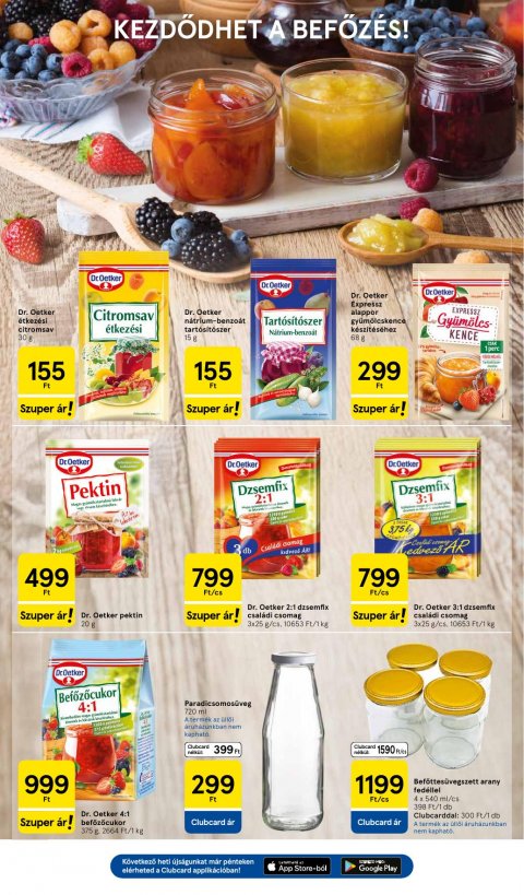 TESCO Szupermarket akciós újság