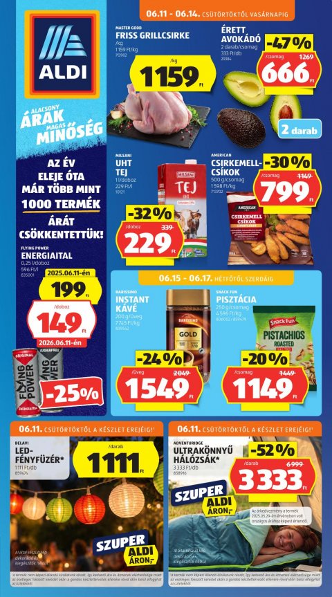 ALDI akciós újság od 11. 6. 2026 do 17. 6. 2026