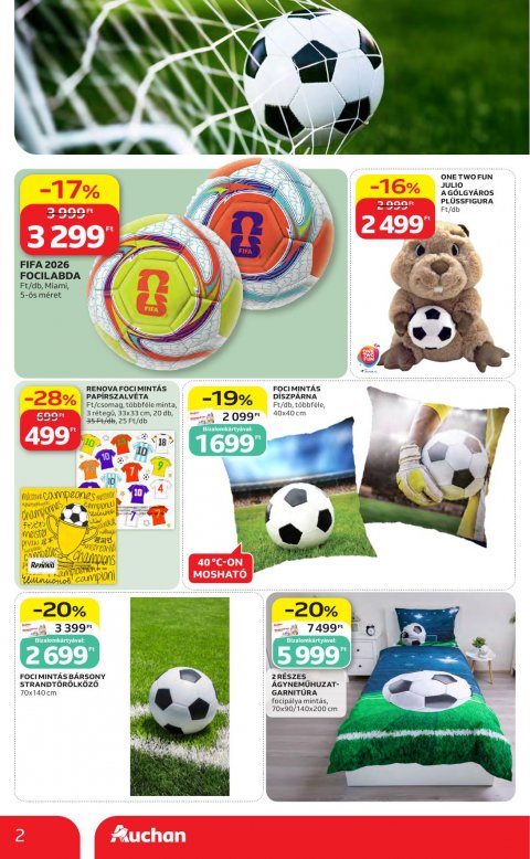 AUCHAN Hipermarket Nyári extra akciós újság