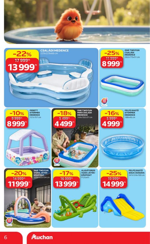 AUCHAN Hipermarket Nyári extra akciós újság