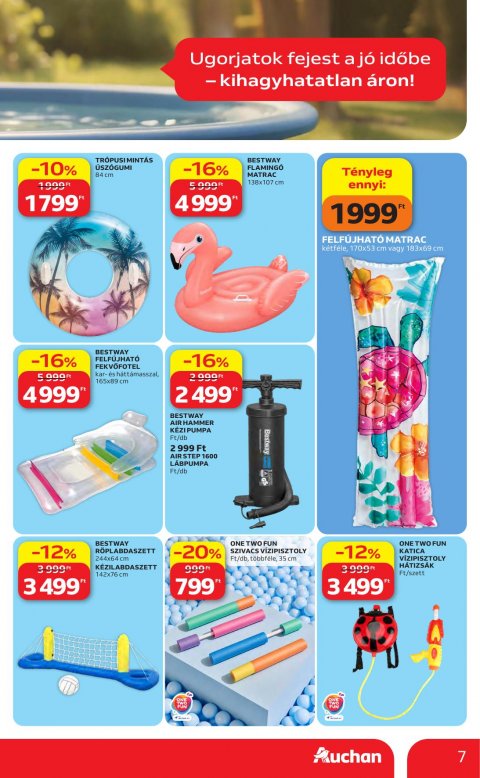 AUCHAN Hipermarket Nyári extra akciós újság