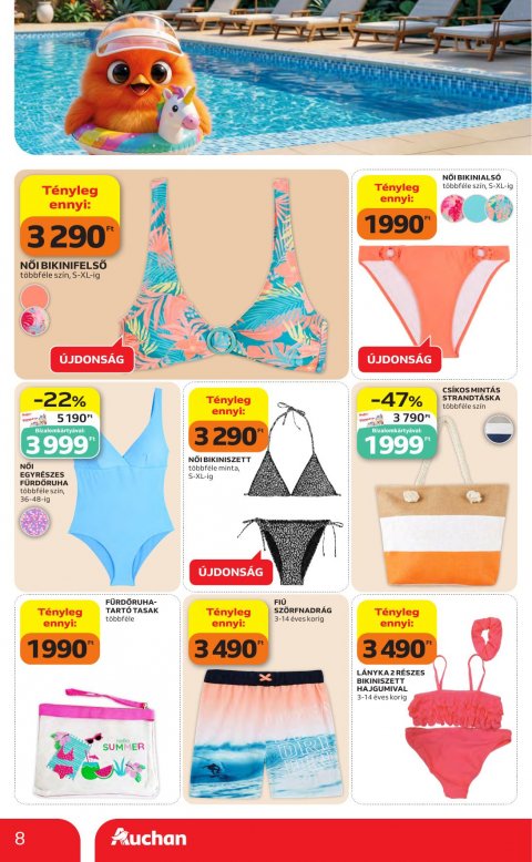 AUCHAN Hipermarket Nyári extra akciós újság