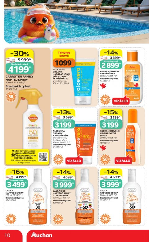 AUCHAN Hipermarket Nyári extra akciós újság