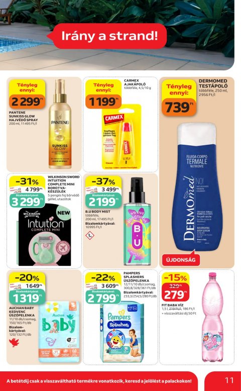 AUCHAN Hipermarket Nyári extra akciós újság