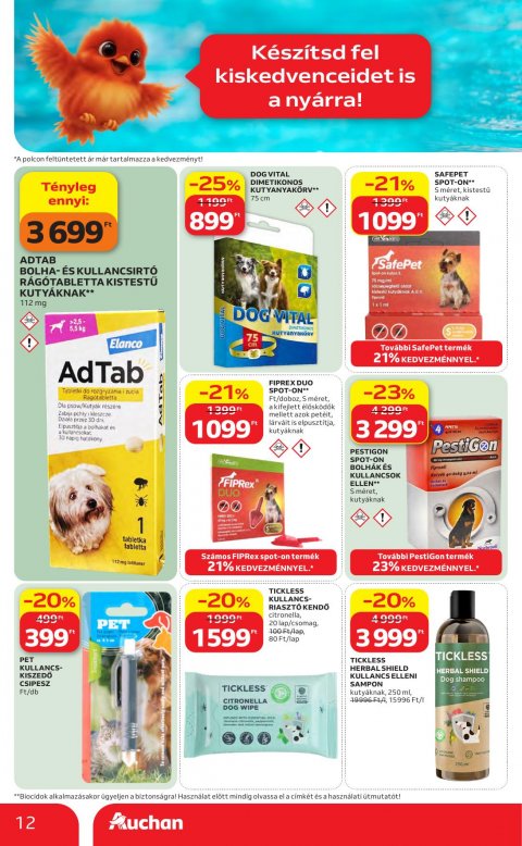 AUCHAN Hipermarket Nyári extra akciós újság