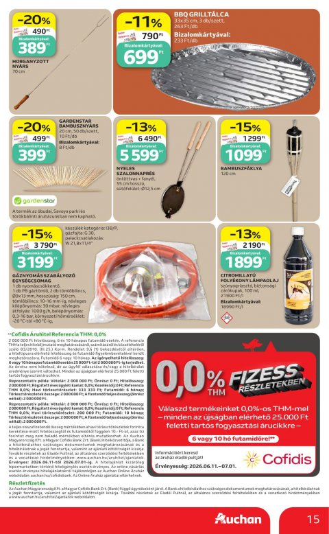 AUCHAN Hipermarket Nyári extra akciós újság