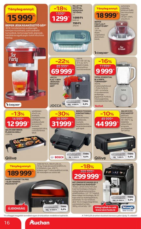 AUCHAN Hipermarket Nyári extra akciós újság