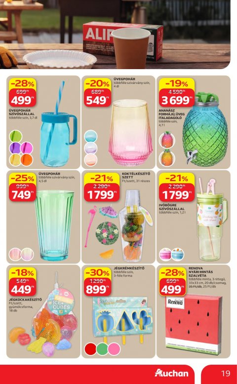 AUCHAN Hipermarket Nyári extra akciós újság