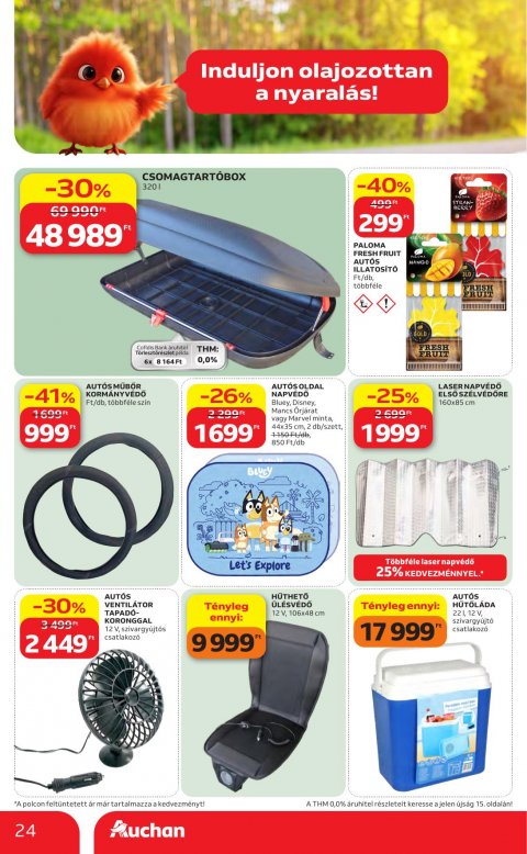 AUCHAN Hipermarket Nyári extra akciós újság