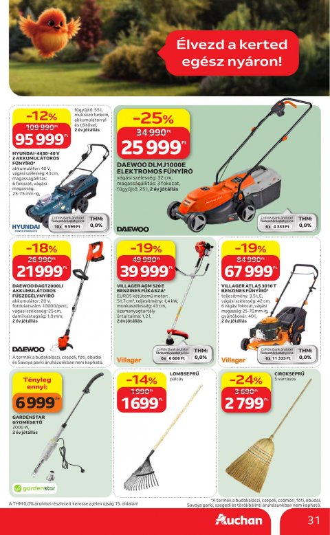 AUCHAN Hipermarket Nyári extra akciós újság