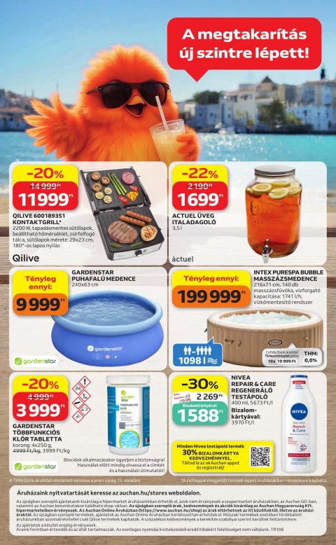 AUCHAN Hipermarket Nyári extra akciós újság