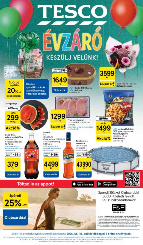 TESCO Hipermarket akciós újság