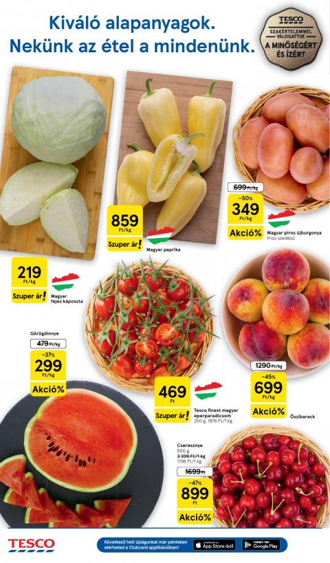 TESCO Hipermarket akciós újság