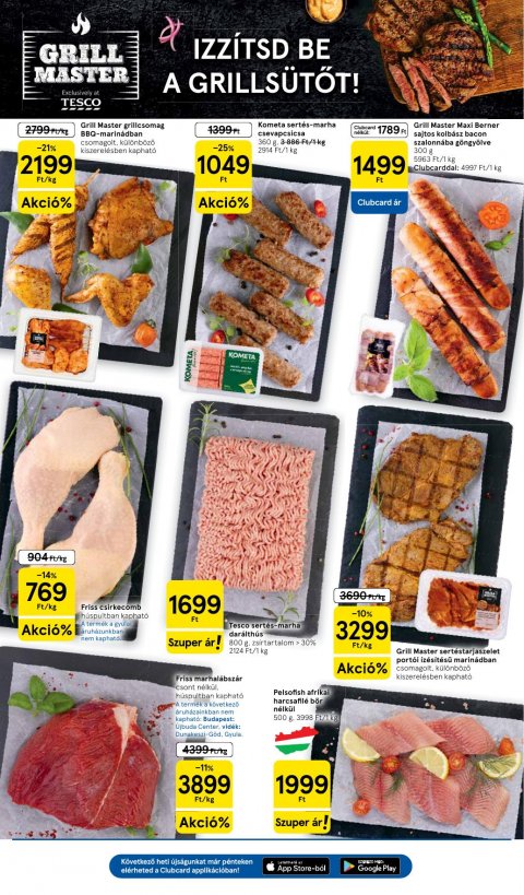 TESCO Hipermarket akciós újság