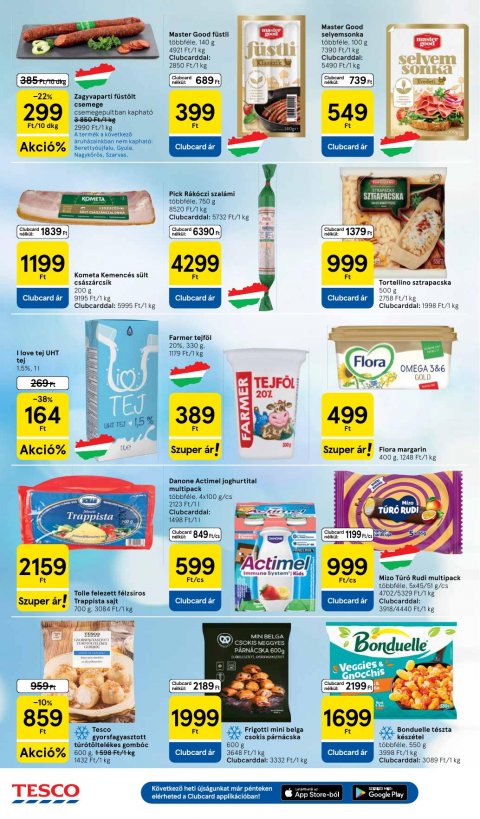 TESCO Hipermarket akciós újság