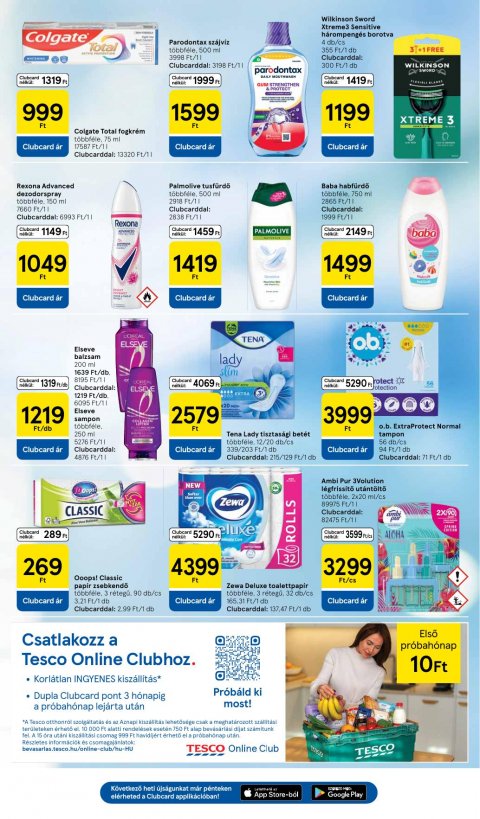 TESCO Hipermarket akciós újság