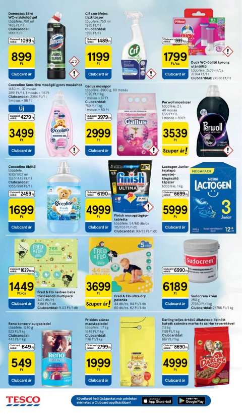 TESCO Hipermarket akciós újság