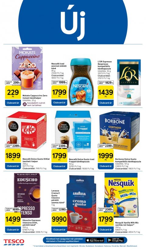 TESCO Hipermarket akciós újság