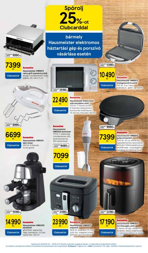 TESCO Hipermarket akciós újság