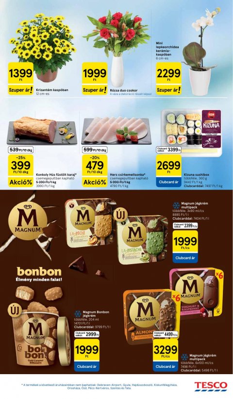 TESCO Hipermarket akciós újság