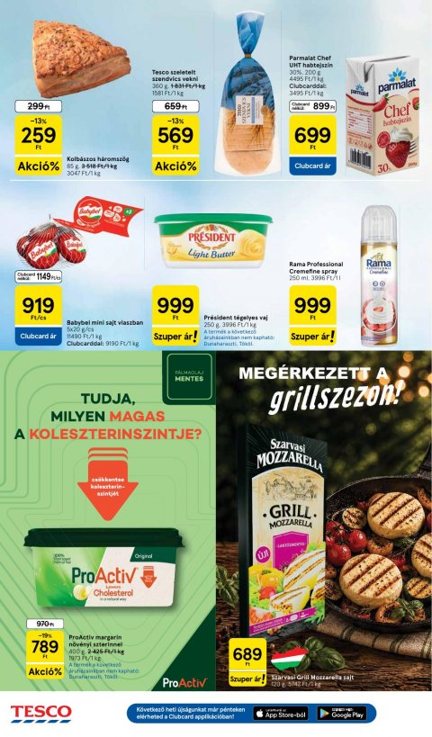 TESCO Hipermarket akciós újság