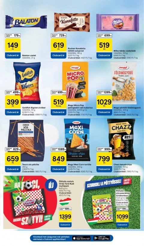 TESCO Hipermarket akciós újság