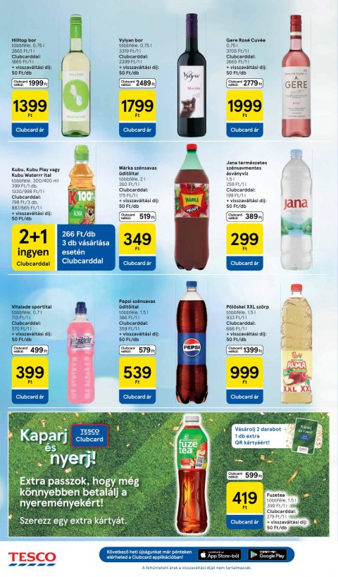 TESCO Hipermarket akciós újság