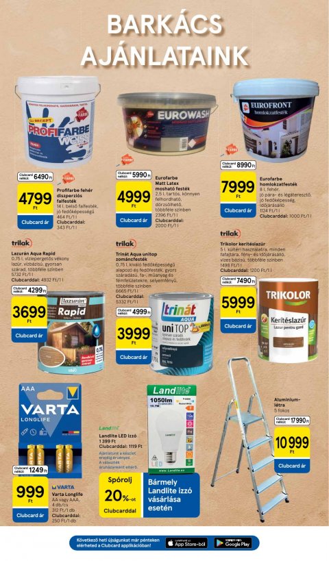 TESCO Hipermarket akciós újság