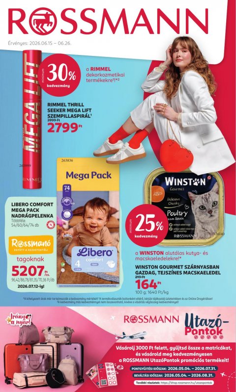 ROSSMANN akciós újság od 15. 6. 2026 do 26. 6. 2026